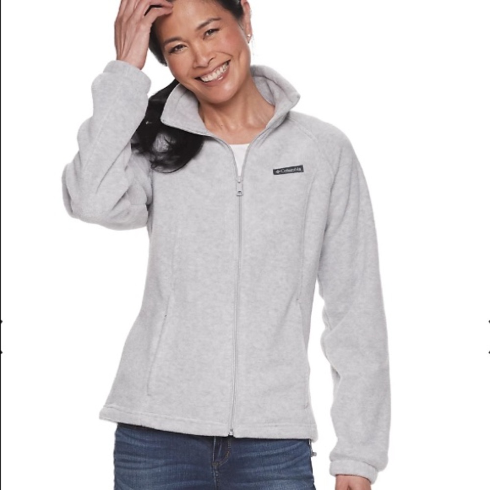 Grey Columbia Fleece Jacket